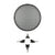Install Bay 85-9010 10 Inch Waffle Grille With Hardware