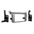 Metra 95-8242G Double DIN Installation Dash Kit - Compatible Fits for Toyota Rav4 2013-2018 (Non-EV models)