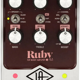 Universal Audio UA-RUBY-U Ruby '63 Top Boost Amplifier Pedal