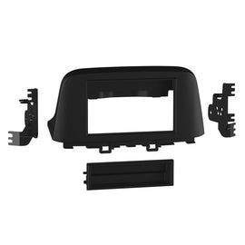 Metra 99-7392B Single or Double-DIN Car Stereo Dash Kit - Compatible Fits for Hyundai Kona 2018-Up