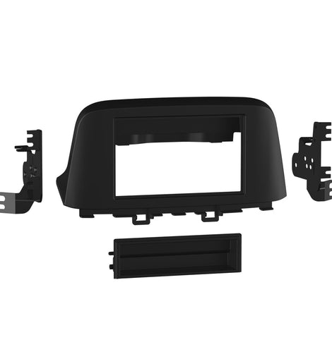 Metra 99-7392B Single or Double-DIN Car Stereo Dash Kit - Compatible Fits for Hyundai Kona 2018-Up