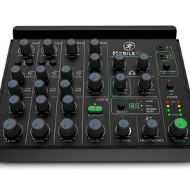 Mackie MobileMix, 8-Channel USB-Powerable Mixer for A/V Production, Live Sound and Streaming