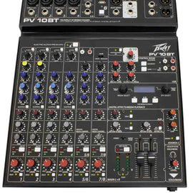 Peavey PV 10 BT, Compact Mixer with Bluetooth