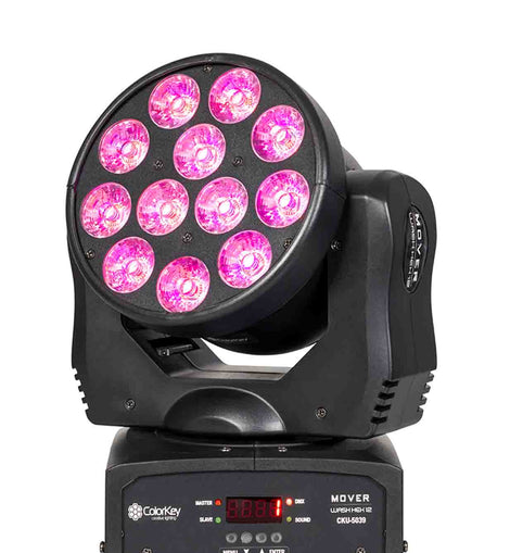 Colorkey CKU-5039 Mover Wash Hex 12, Moving Head Wash Light