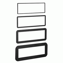 Metra Electronics 89-30-0900 4 Pack Single Din Trim Rings