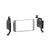 Metra 95-7325S Double DIN Silver Radio Installation Kit - Compatible Fits for  Hyundai Santa Fe 2007-2012
