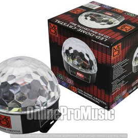 2 Mr. Dj USA LED DOME CRYSTAL Six Ring Crystal Ball