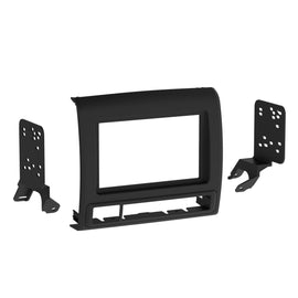 Metra 95-8235B Double DIN Dash Black Installation Kit - Compatible Fits for Toyota Tacoma 2012-2015