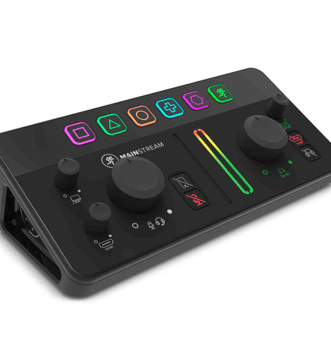 Mackie MainStream Complete Live Streaming and Video Capture Interface with Programmable Control Keys