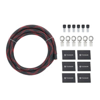 Tsunami TSX-PWB0 50Ft Spool Black 0ga w/Acc Kit