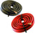 20FT 8 Gauge Primary Wire Power Ground PRO Audio DJ Car Marine 10' Red + 10' Black