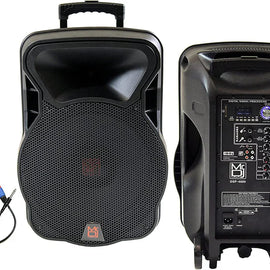 MR DJ DSP4000 PRO Bluetooth DSP FM Radio PA DJ Speaker