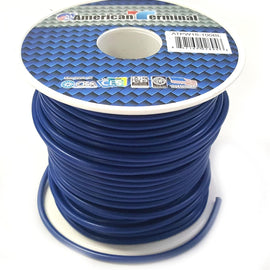 American Terminal ATPW16-100BL 16GA 100' Blue Primary Remote Power Ground Wire