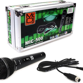 2 MR DJ MIC500 Professional Handheld Uni-Directional Dynamic Microphone