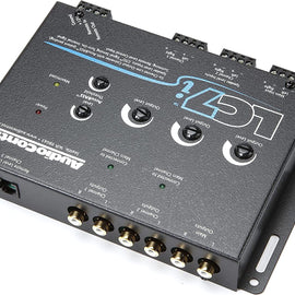 Audio Control LC7i 6-channel line output converter with bass restoration — adds aftermarket subs and amps to a factory system (Black)