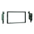 Metra 95-7332 Double DIN Installation Kit - Compatible Fits for Hyundai Elantra 2007-2010 (US Models Only)