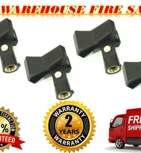 4 Hosa MHR-122 (Universal Spring Clip Mic Holder)