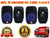 2 MR DJ PBX1559S 8" 2 Way Portable Passive Speaker with LED Accent Lighting