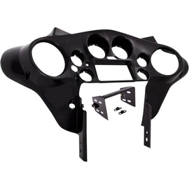 Saddle Tramp 95-HDIF-NP Double DIN Inner Fairing Stereo Dash Kit Unpainted