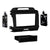 Metra 99-7344CH Single-DIN Car Stereo Dash Kit - Compatible Fits for Kia Sportage 2011-2016