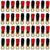 Absolute GRT00-40 1/0 Gauge Crimp Ring Terminals Connectors 40-Pack Red Black