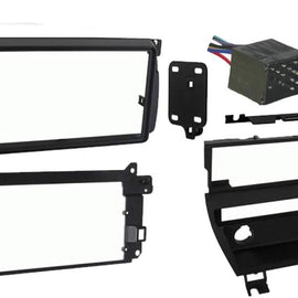 Metra 95-9311B BMW M3 2001-2006 1-Switch Panel Vehicle Double DIN Dash Installation Kit, 70-8590 Wiring Harness, 40-VW10 Antenna Adapter