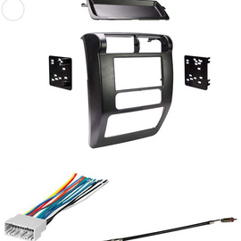 Metra 95-6541 Double DIN Dash Kit 2003-2006 Jeep Wrangler Bundle