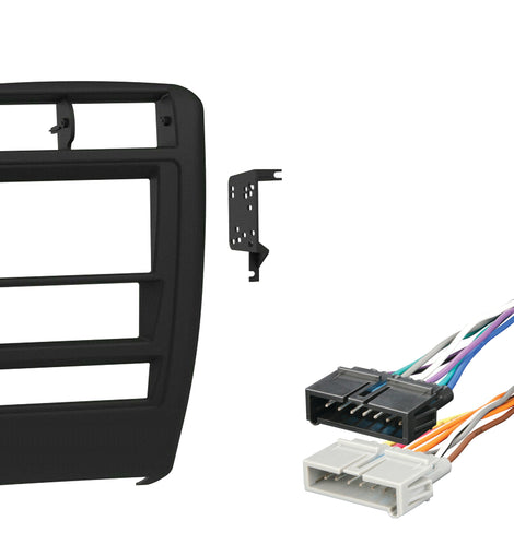 Metra 95-6554B 70-1817 Double DIN Installation Kit & Harness for 1997-2001 Jeep Cherokee