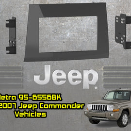 Metra 95-6556DK Dark Khaki 2006 2007 06 07 JEEP Commander Car Radio Stereo Installation Dash Kit