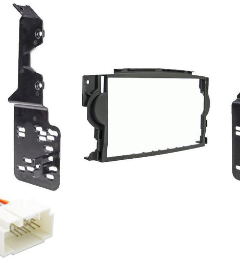 Metra 95-7815B Double DIN Dash Kit for select 2004-2008 Acura TL Vehicles Package with Harness