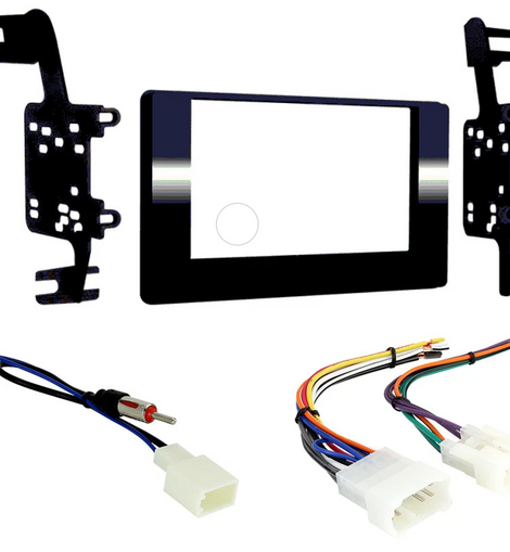 Metra 95-8250 Double Din Radio Install Dash Kit Wires Antenna Fit Sienna