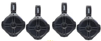 2 Absolute MPS65B Wake Board Marine RV 6.5" 200W Wake Tower POD Enclosure Speaker