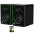Mackie CR4-XBT 4 inch Creative Reference Multimedia Studio Monitors with Bluetooth Bundle