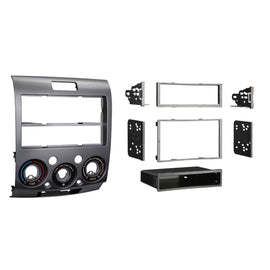 Metra 99-7518B Single/Double-DIN Car Stereo Dash Kit - Compatible Fits for Mazda2 2007-2014