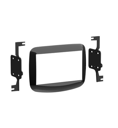 Metra 95-6517HG Double DIN Black Mounting Kit - Compatible Fits for Dodge Dart 2013-2016 (without Factory 8.4 Inch Screen)