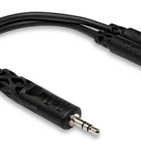 Hosa YMM-232, Y Cable 3.5 mm TRS to Dual 3.5 mm TRSF