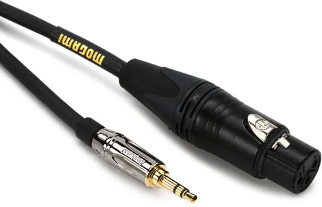 Mogami GOLD-XLRF-MINI-018 3.5mm TRS Male to XLR Female Cable - 1.5 foot