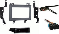 Metra 99-3045G GM Small Truck 1994-97 DIN and Double DIN Gray Kit Radio Bundle