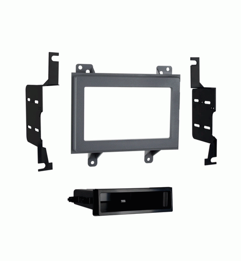 Metra 99-3045G GM Small Truck 1994-97 DIN and Double DIN Gray Installation Kit