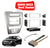 2010-2012 FORD FUSION CAR STEREO RADIO DOUBLE DIN INSTALLATION DASH KIT HARNESS