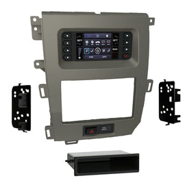 Metra 99-5848CH 1 or 2 DIN Dash Kit Ford Edge 2011-2014 (w/ factory 4.2" screen) with AC Panel