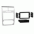 FIT 05-07 MAGNUM CHARGER SILVER CAR RADIO STEREO DOUBLE DIN INSTALLATION DASH KIT