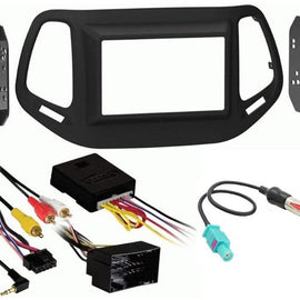 Metra 2017-18 Jeep Compass 99-6545B AXD-CH5 Radio Install Dash Kit Package