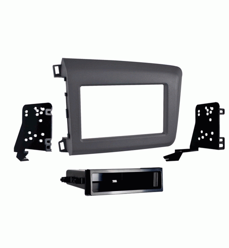 Metra 99-7881G Single DIN Stereo Installation Dash Kit for 2012 Honda Civic