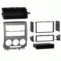 Metra 99-7527S Single/Double-DIN Car Stereo Dash Kit - Compatible Fits for select Mazda 2006-2007