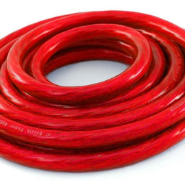 MR DJ 1/0 Gauge Red 25ft Power/Ground Wire True Spec and Soft Touch Cable