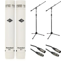 Universal Audio UA-SP1-U Pencil Microphone - Matched Pair Stand and Cable Bundle