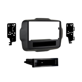 Metra 99-6532B Single-DIN Car Stereo Dash Kit - Compatible Fits for Jeep Renegade 2015-2020