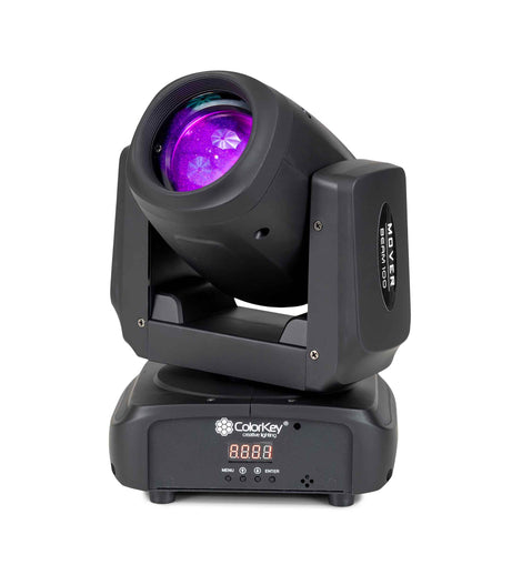 Colorkey CKU-5060, Compact 100-Watt Moving Head Beam with Rainbow Prism