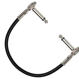 Hosa IRG-101 Guitar Patch Cable, Low-profile Right-angle to Same - 1 Feet